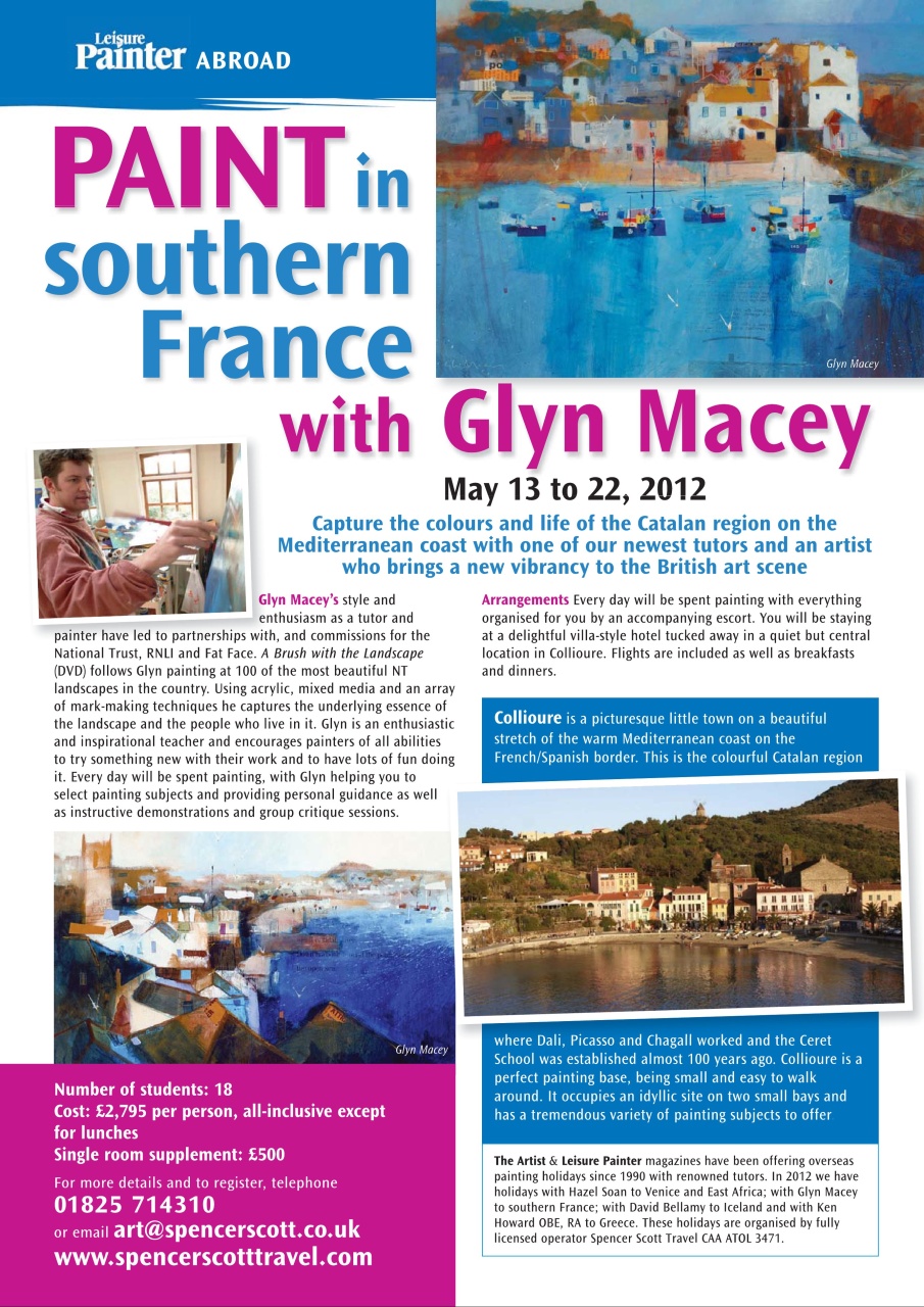 Leisure Painter & The Artist Preview Pages