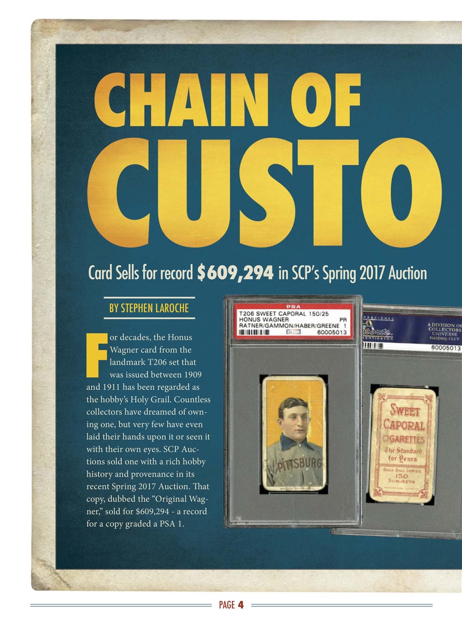 Beckett Vintage Collector Magazine Preview Pages