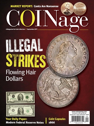 COINage Magazine issue September 2017