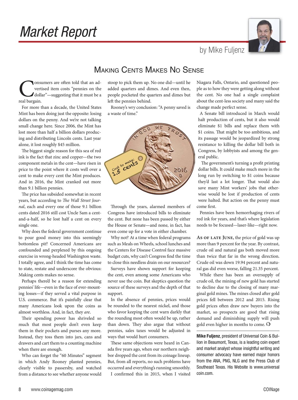 COINage Magazine Preview Pages