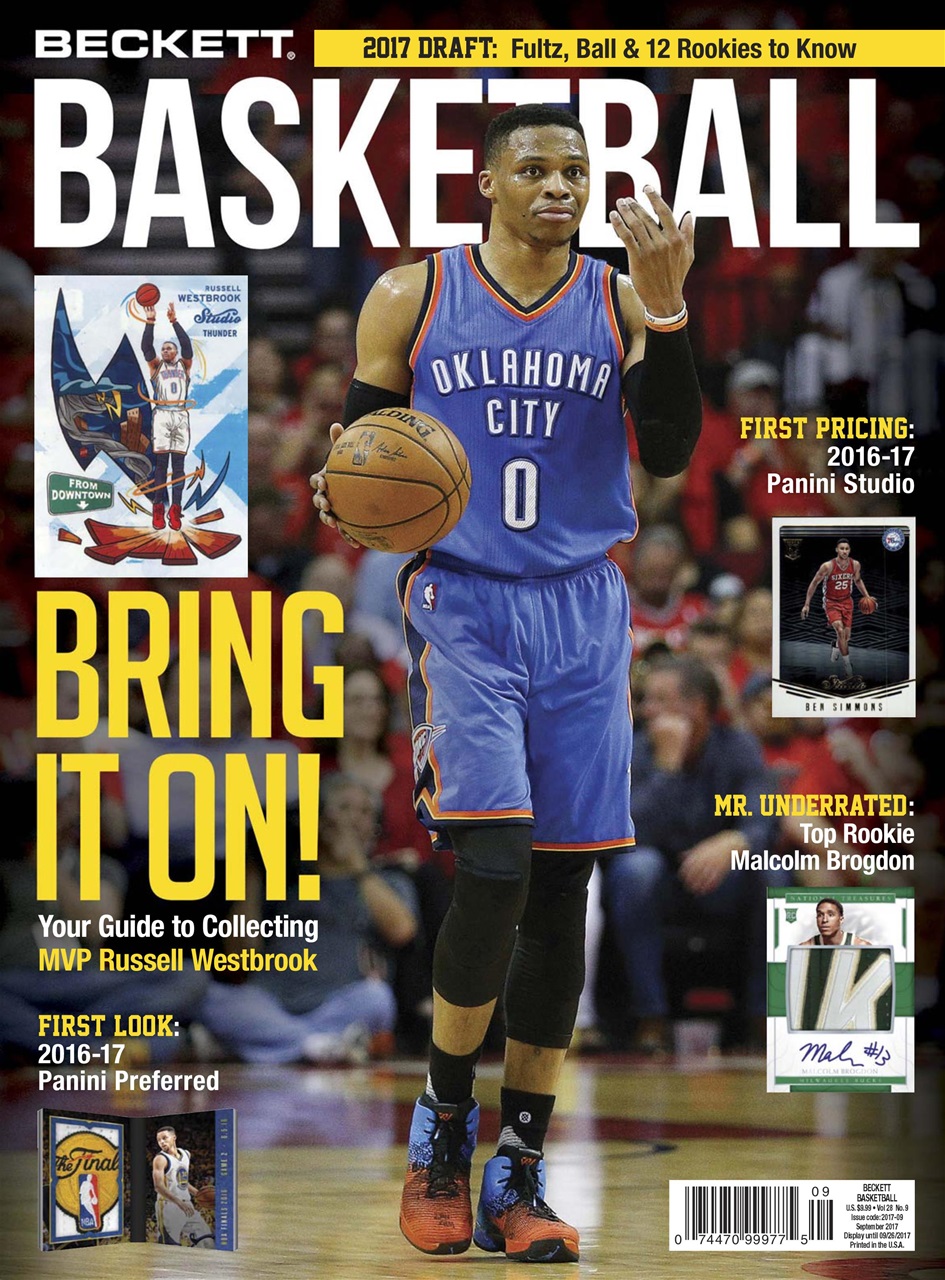 Beckett Basketball Magazine Preview Pages