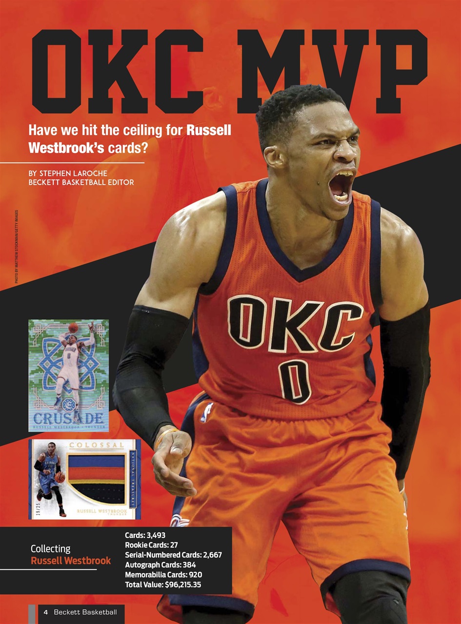 Beckett Basketball Magazine Preview Pages