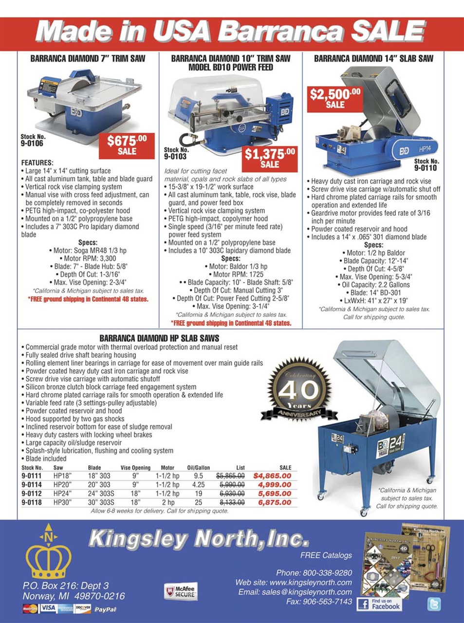 Rock&Gem Magazine Preview Pages