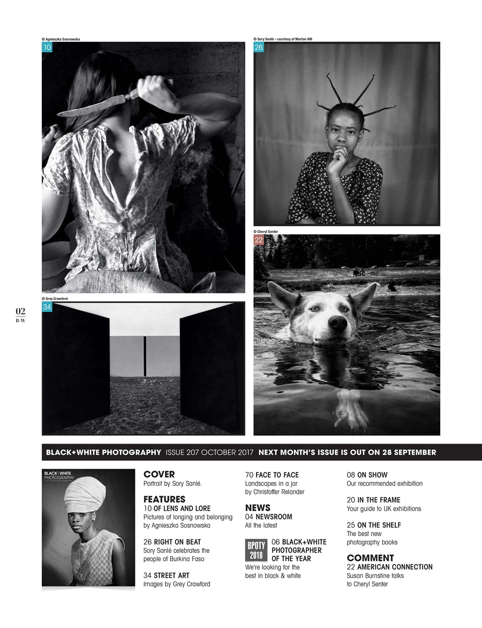 Black+White Photography Preview Pages