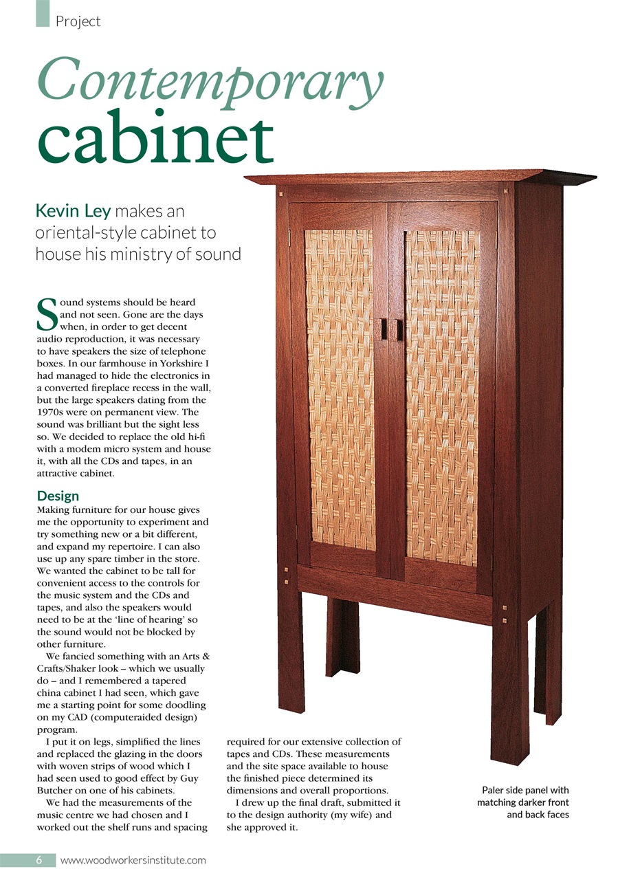 Woodworking Crafts Magazine Preview Pages