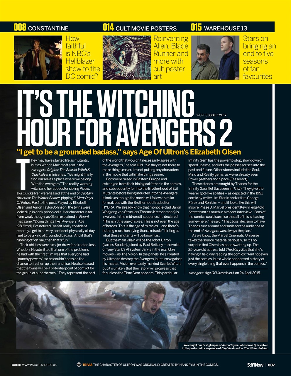 SciFiNow Preview Pages