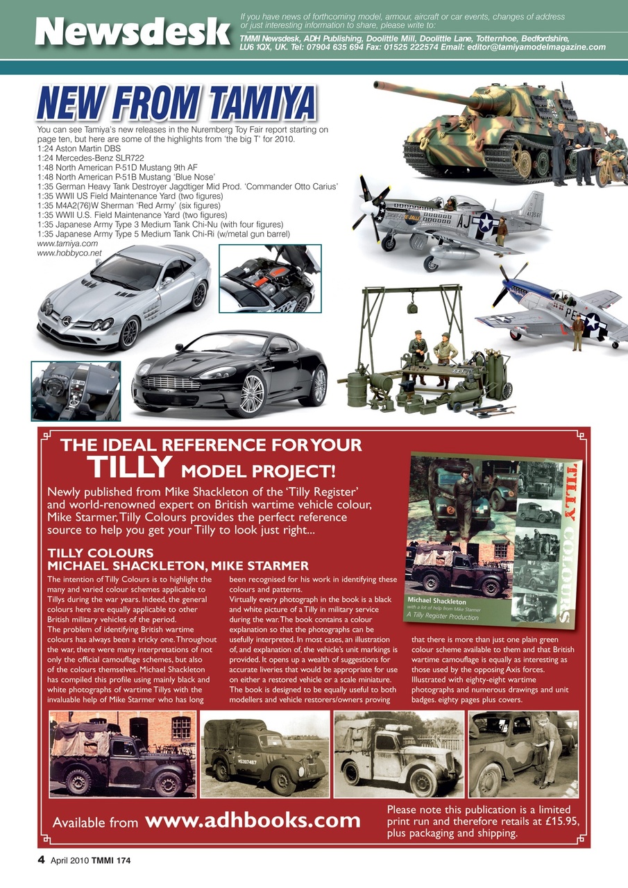 Tamiya Model Magazine Preview Pages