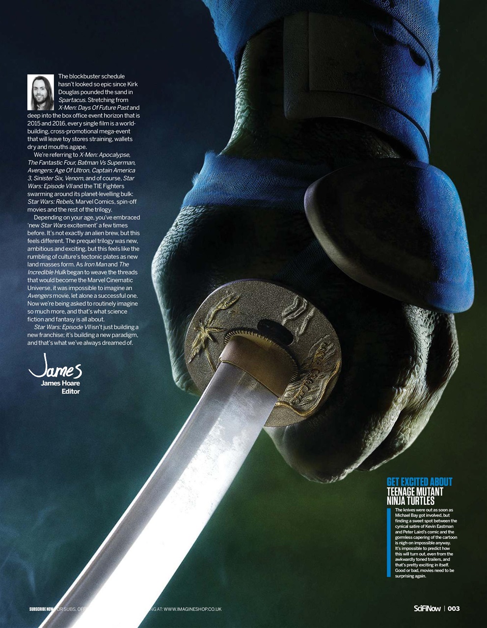 SciFiNow Preview Pages