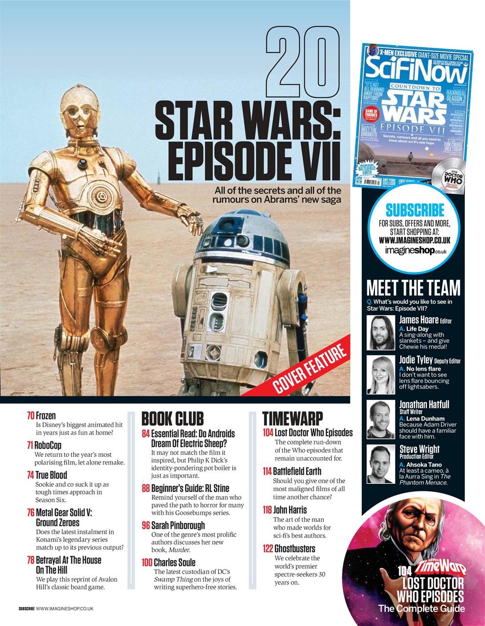 SciFiNow Preview Pages