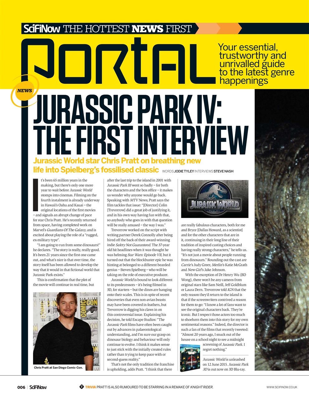 SciFiNow Preview Pages