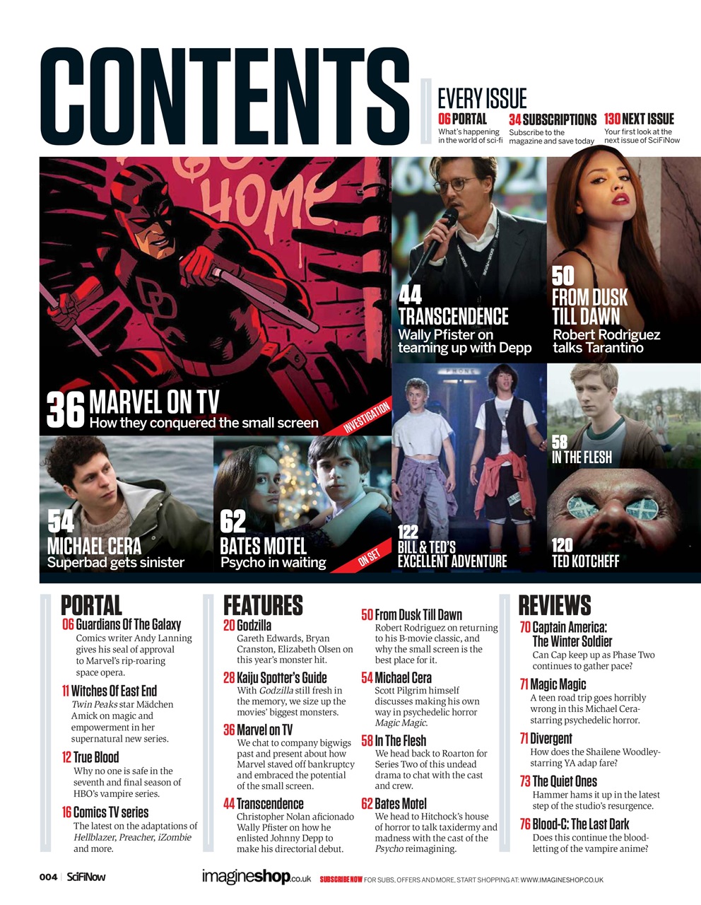 SciFiNow Preview Pages