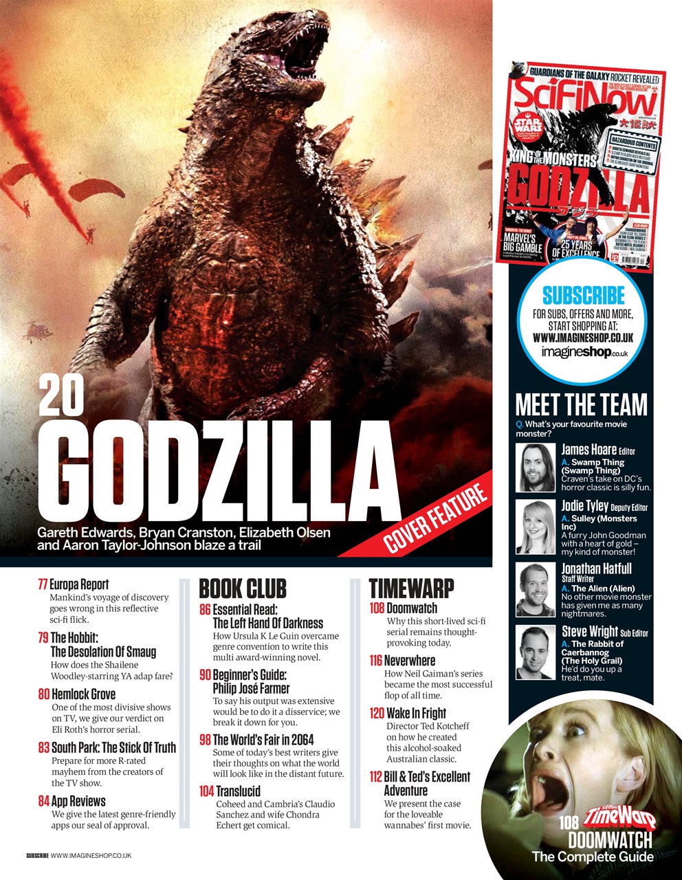 SciFiNow Preview Pages