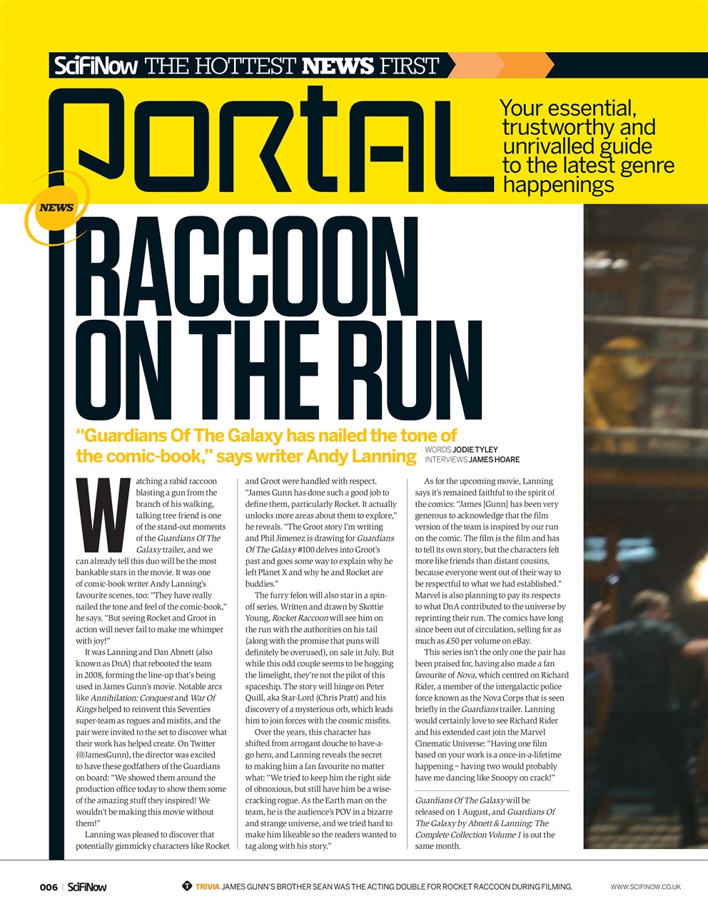 SciFiNow Preview Pages