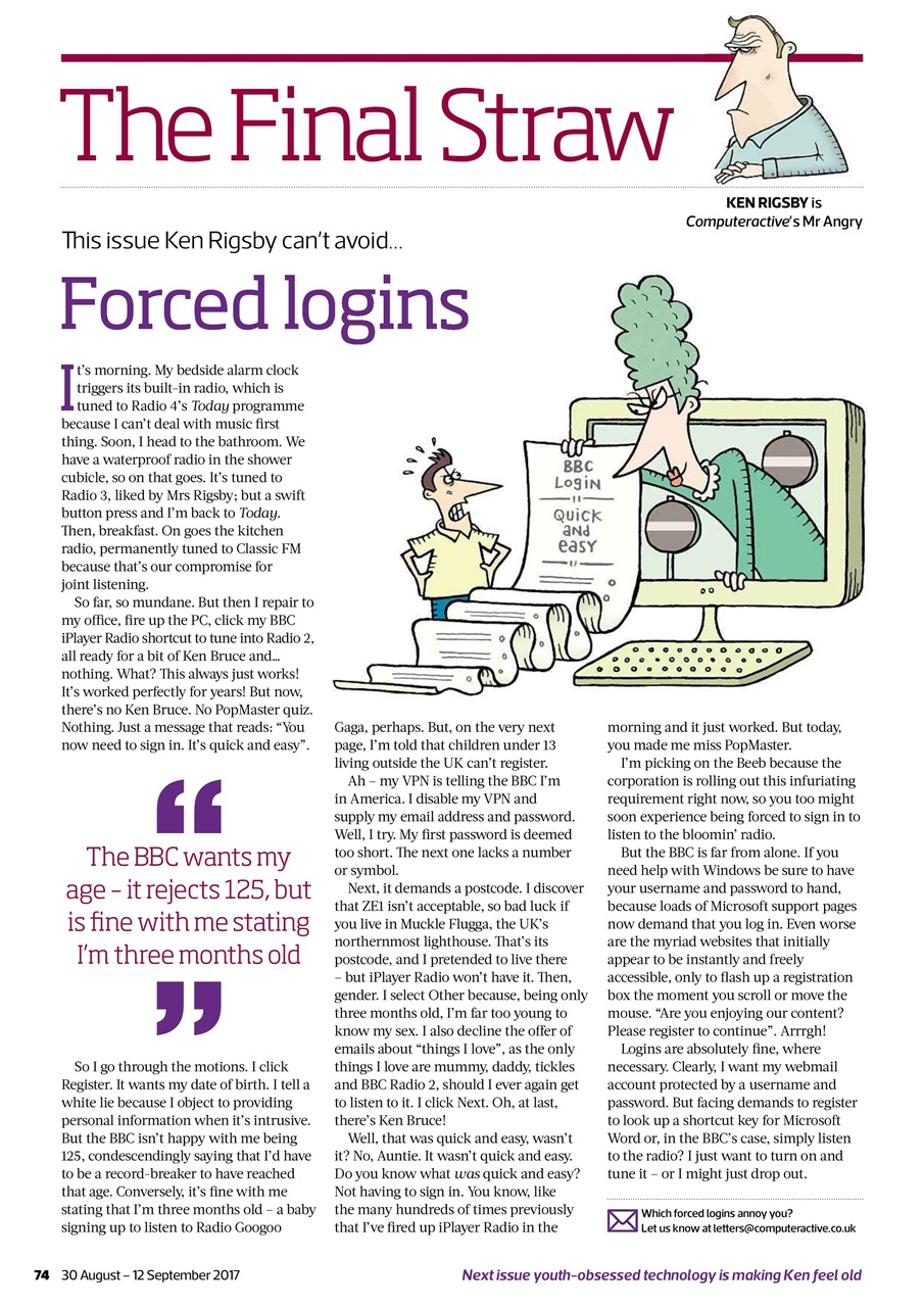 Computer Active Preview Pages