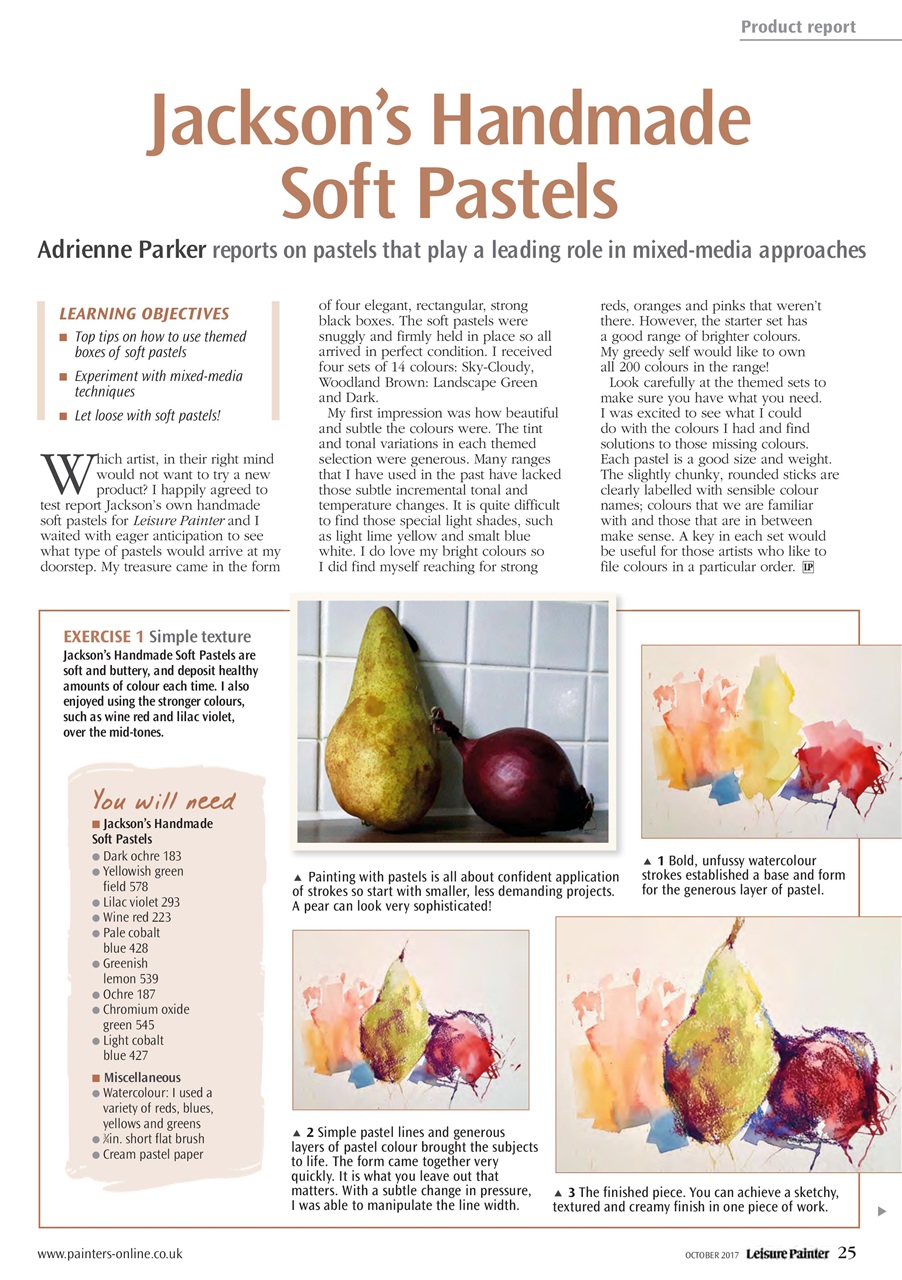 Leisure Painter & The Artist Preview Pages