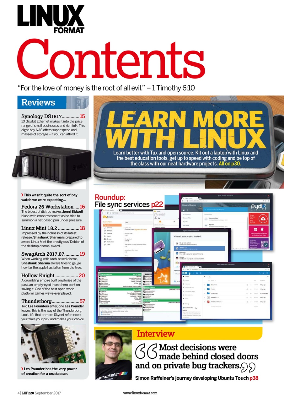Linux Format Preview Pages