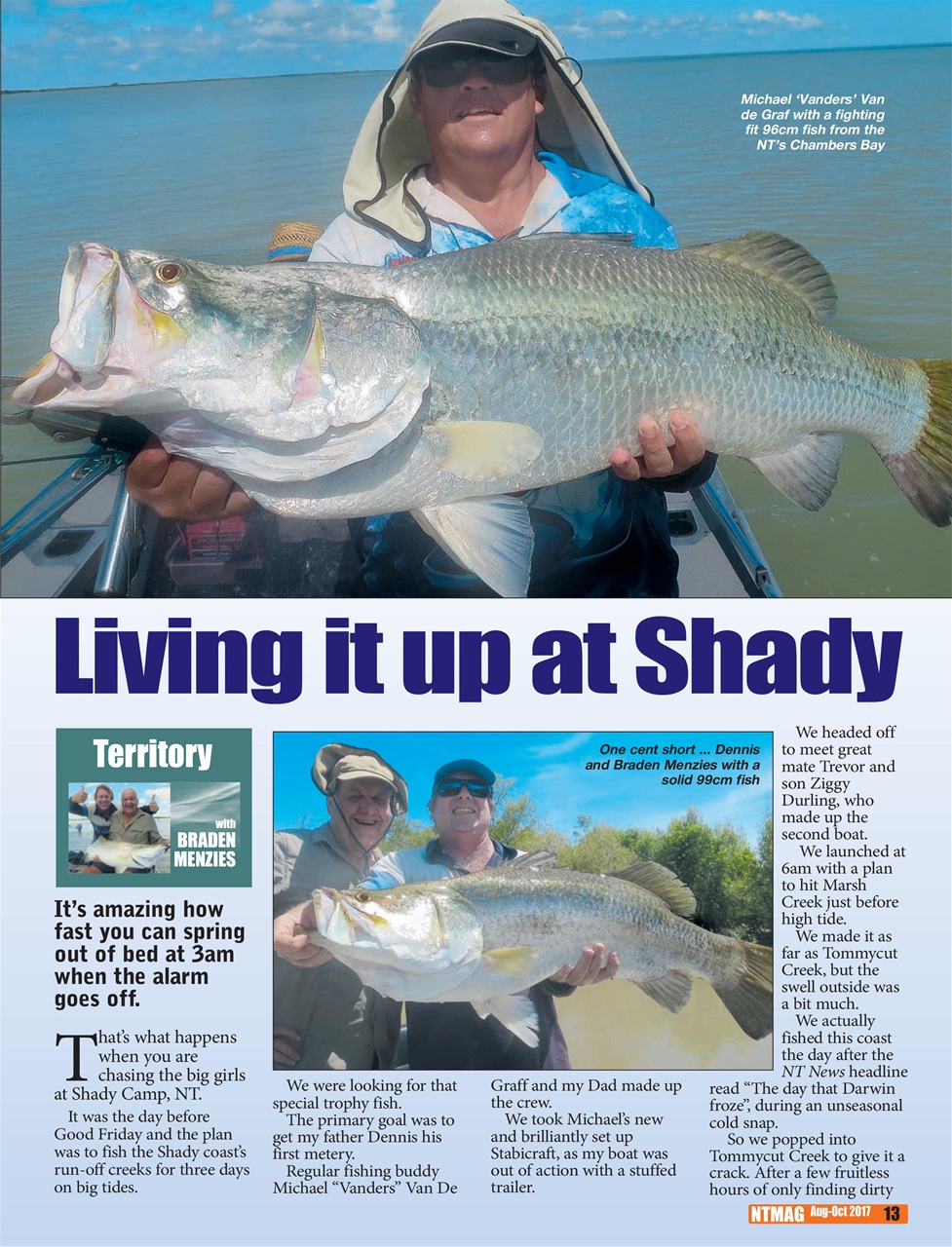 North Australian Fishing and Outdoors Magazine Preview Pages