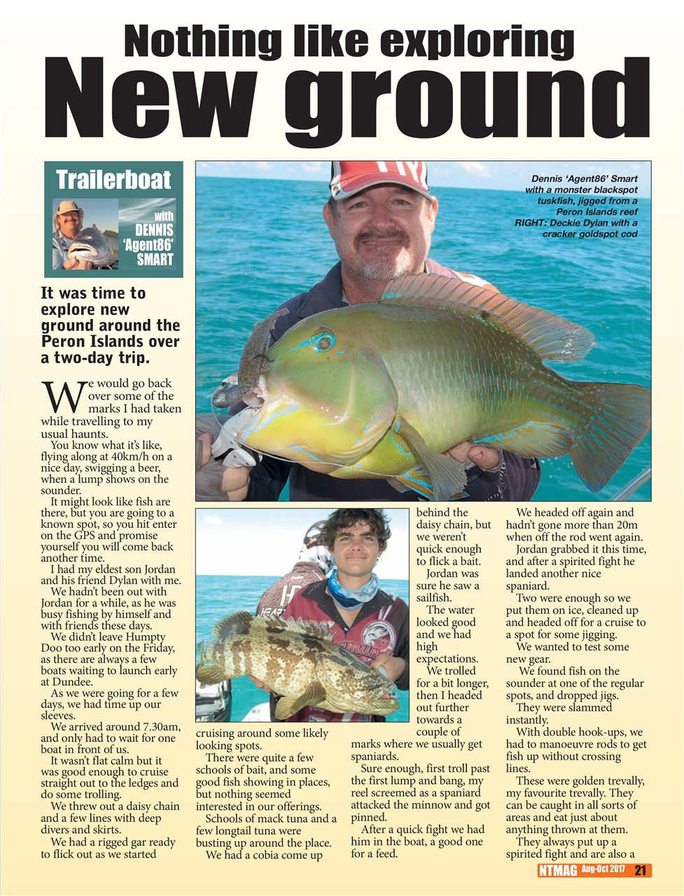 North Australian Fishing and Outdoors Magazine Preview Pages