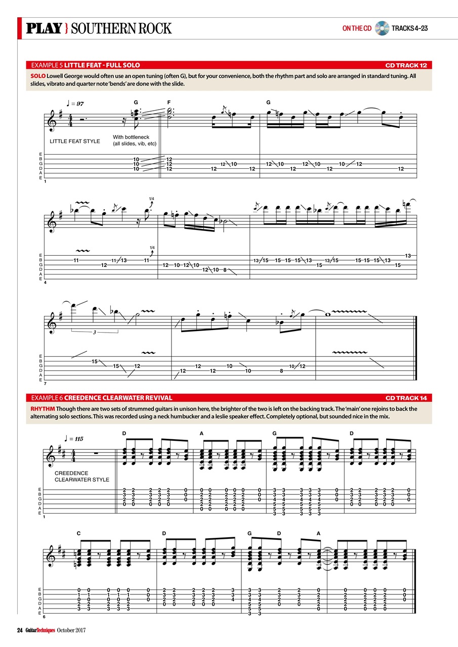 Guitar Techniques Preview Pages