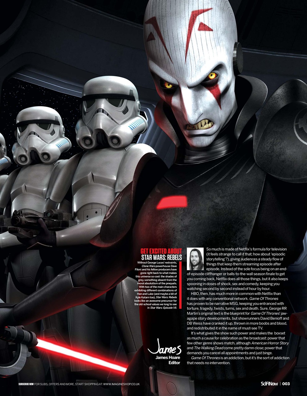 SciFiNow Preview Pages