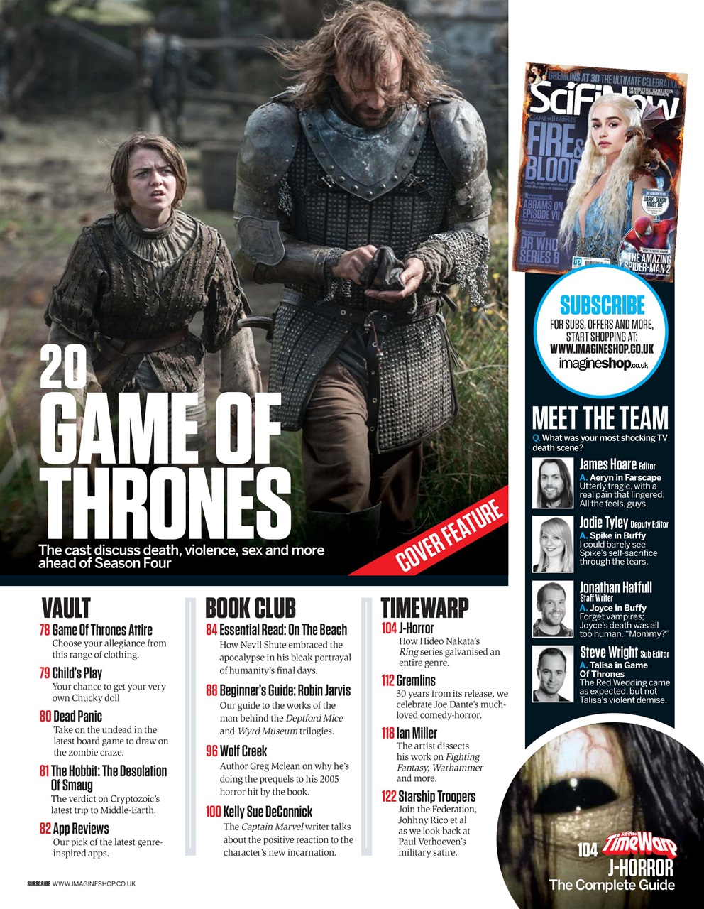 SciFiNow Preview Pages