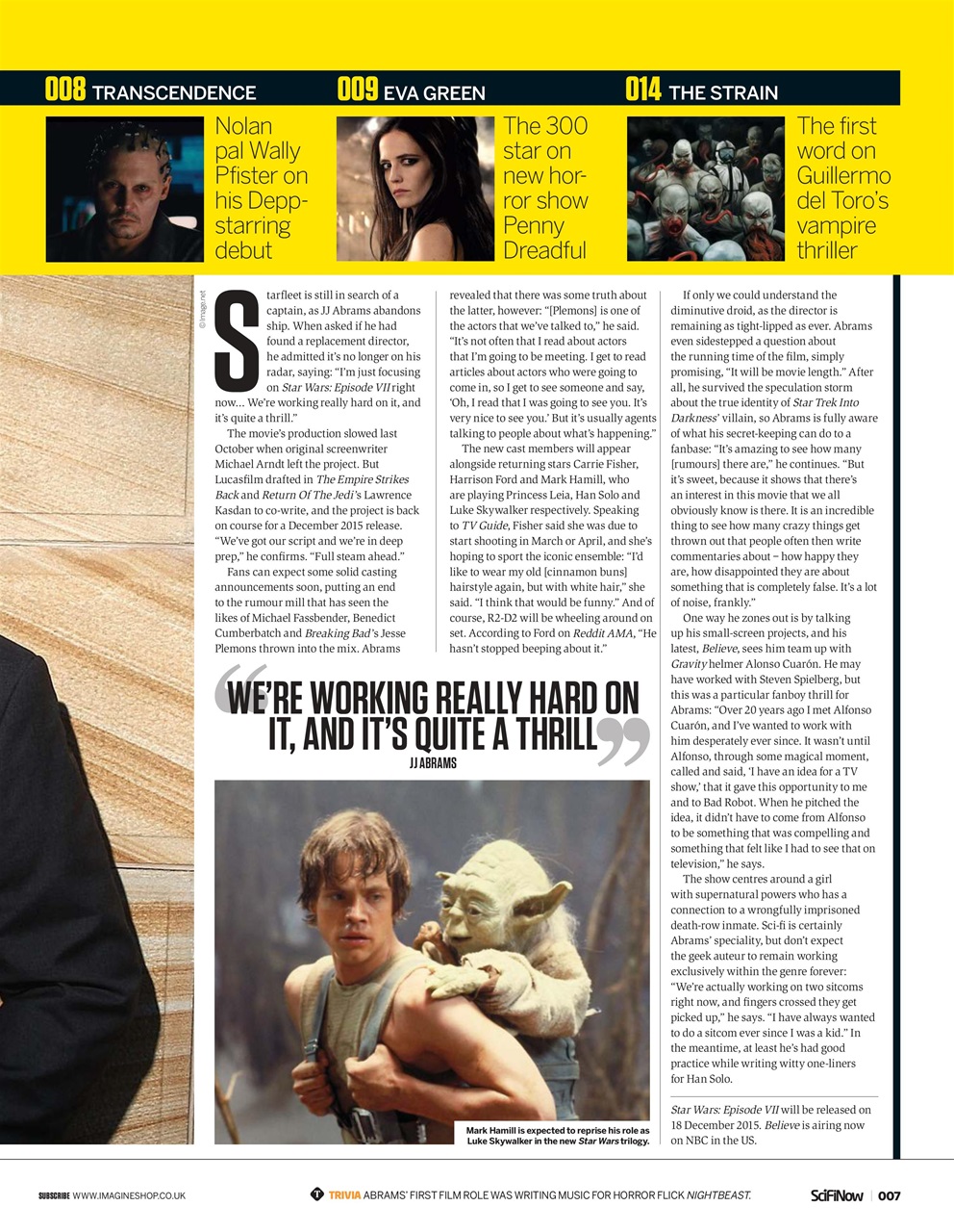 SciFiNow Preview Pages