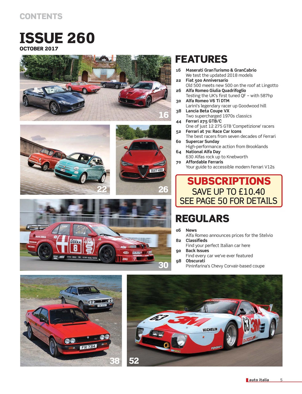 AutoItalia Magazine Preview Pages