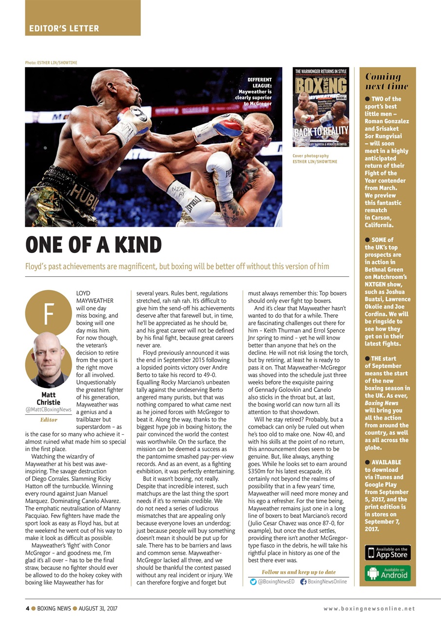 Boxing News Preview Pages