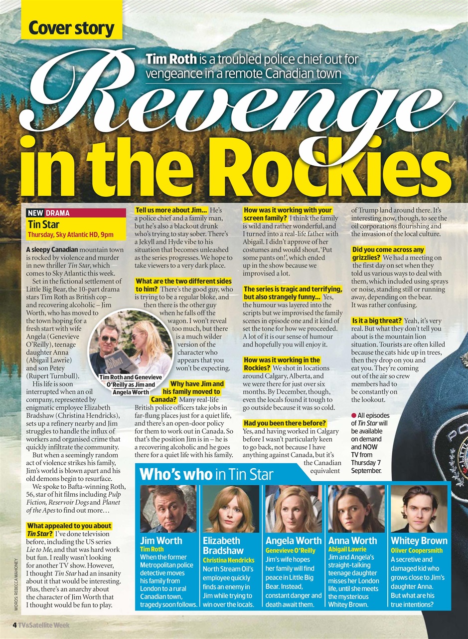 TV & Satellite Week Preview Pages