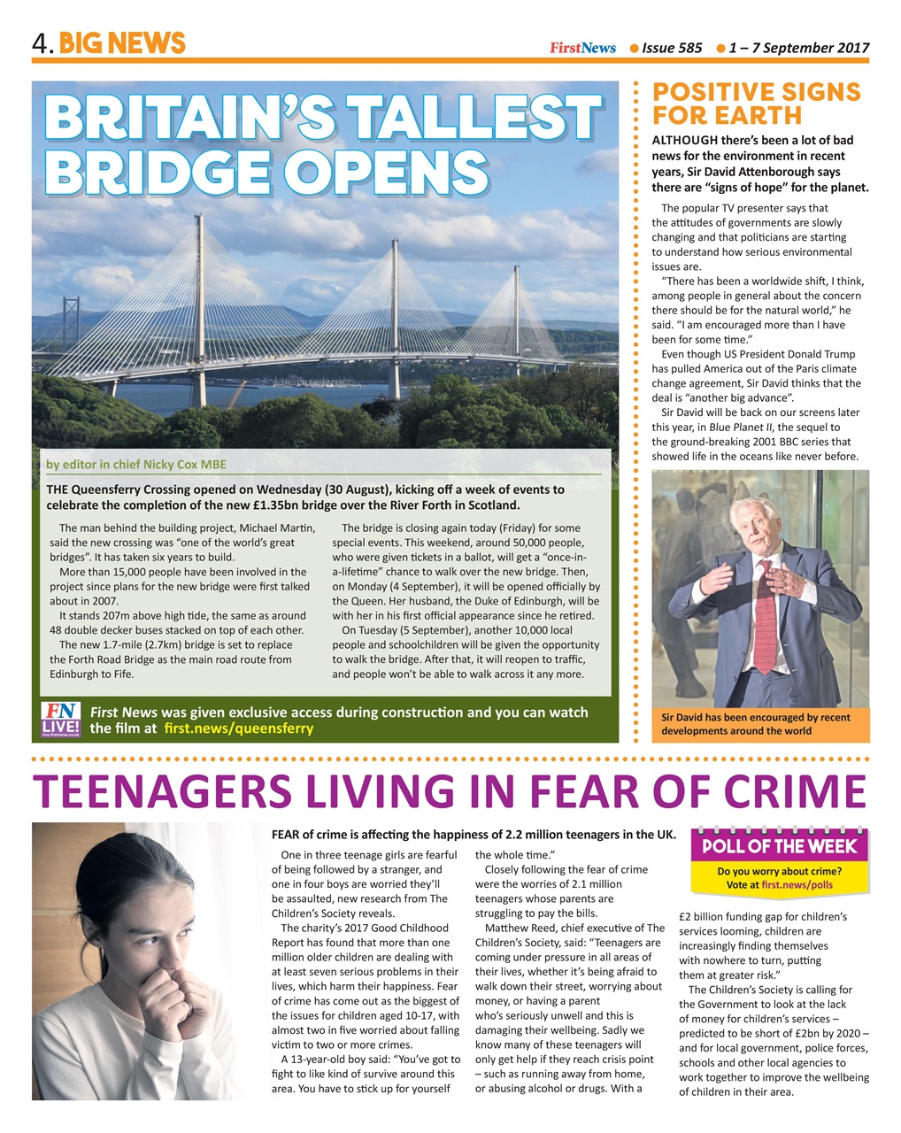 First News Preview Pages