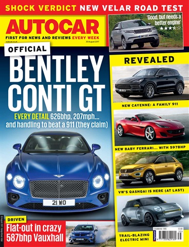 Autocar issue 30th August 2017