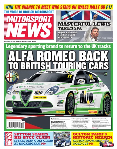 Motorsport News issue 30th August 2017