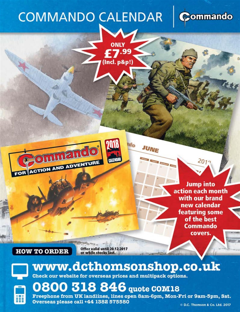 Commando Preview Pages