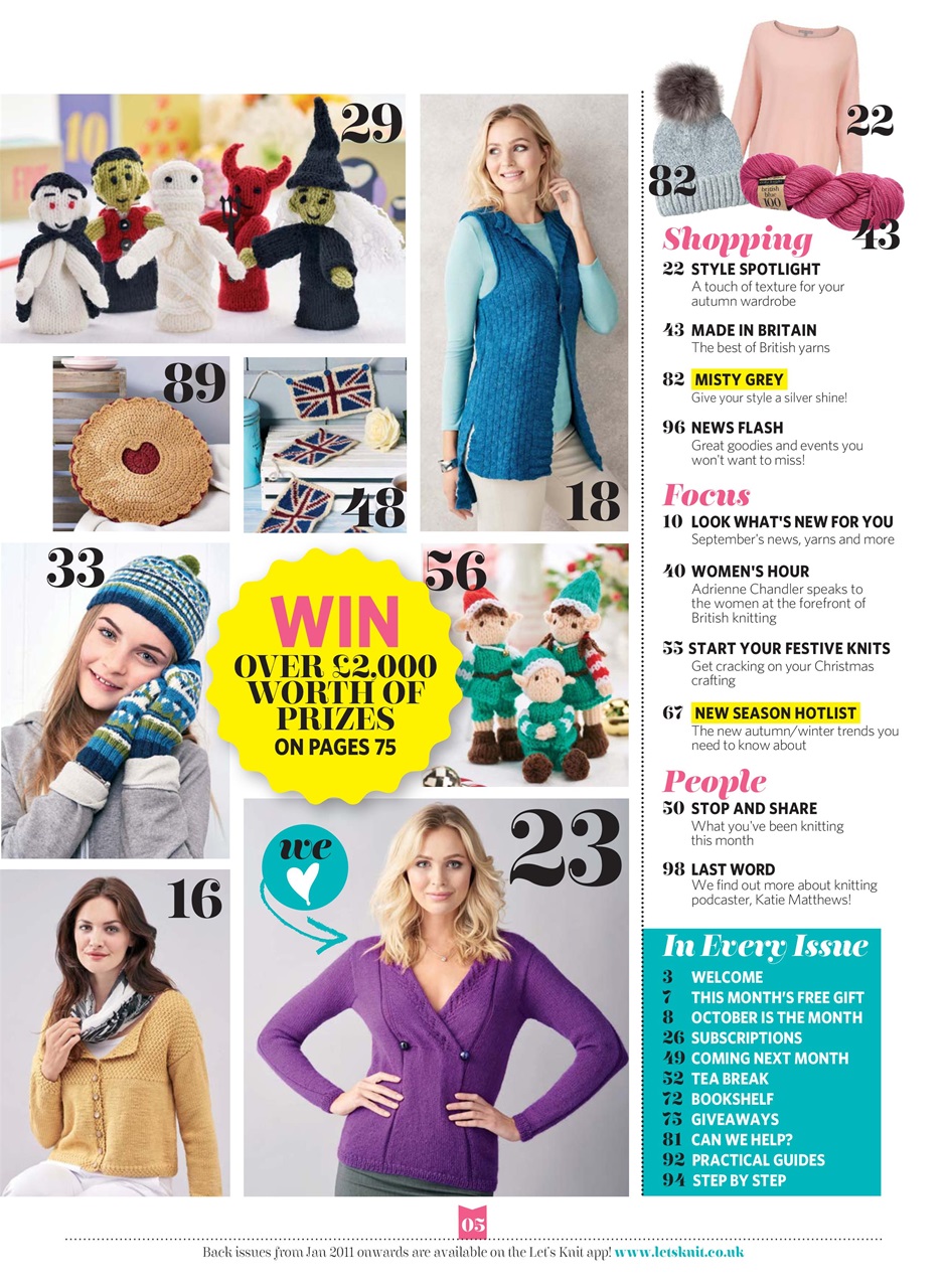 Let's Knit Preview Pages