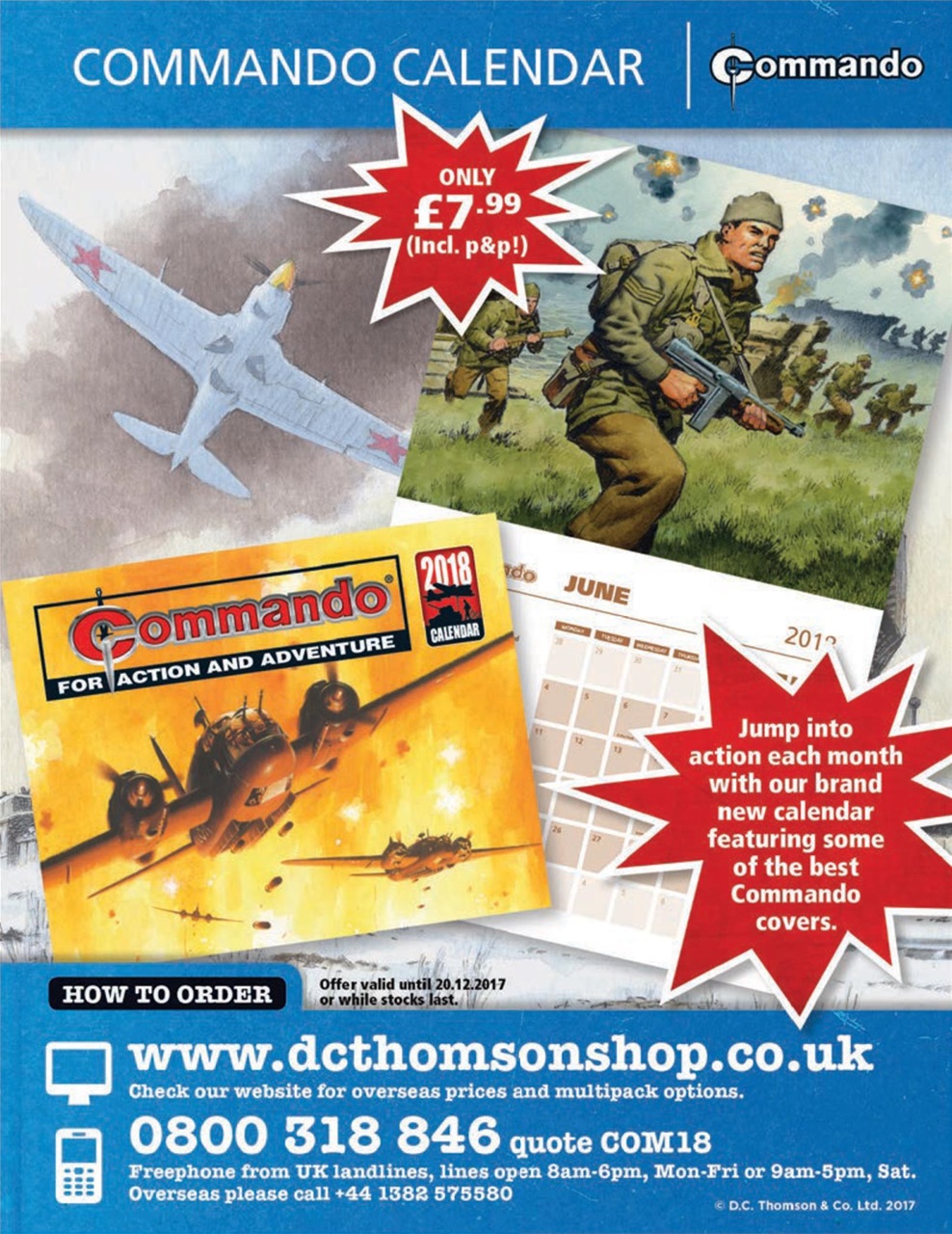 Commando Preview Pages