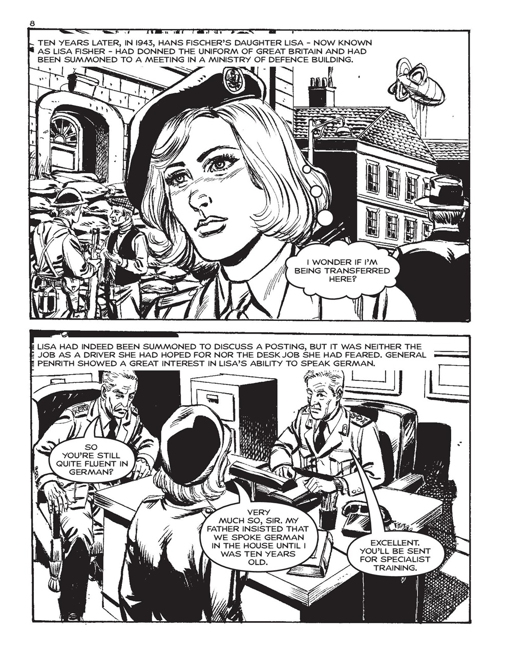 Commando Preview Pages