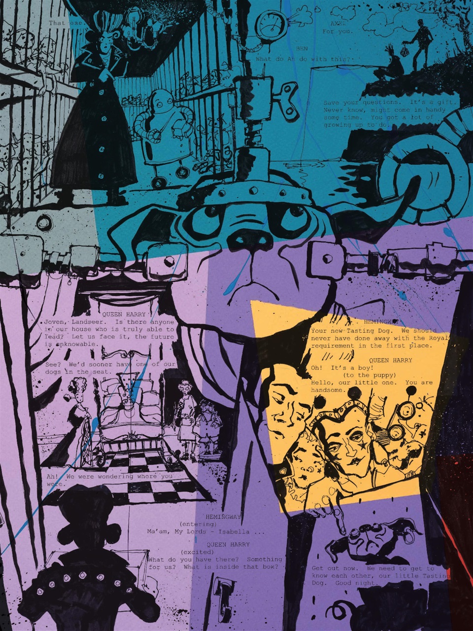 Yes & No Magazine Preview Pages