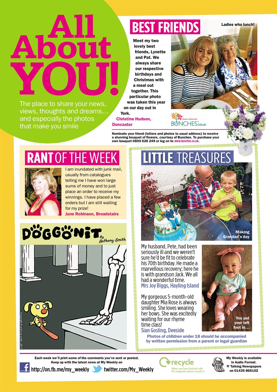 My Weekly Preview Pages