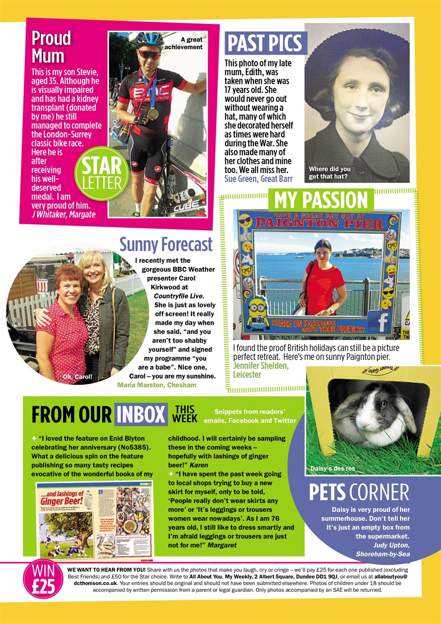 My Weekly Preview Pages