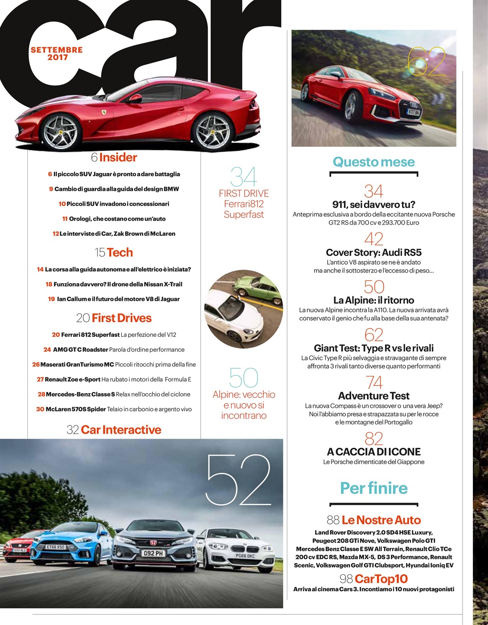 CAR magazine Italia Preview Pages