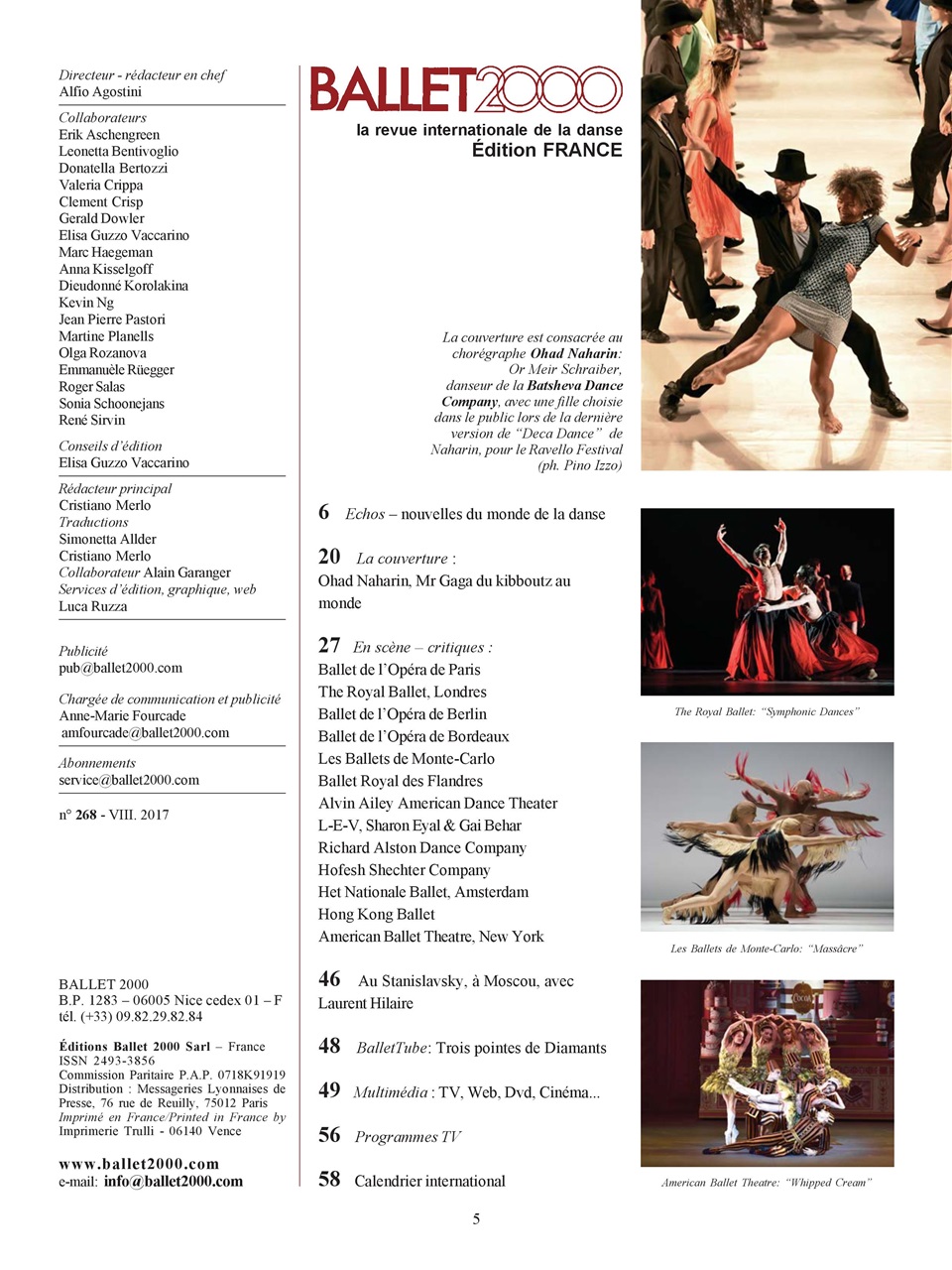 BALLET2000 Édition France Preview Pages