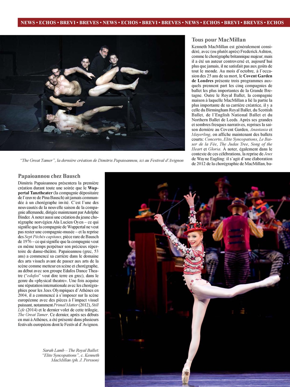 BALLET2000 Édition France Preview Pages