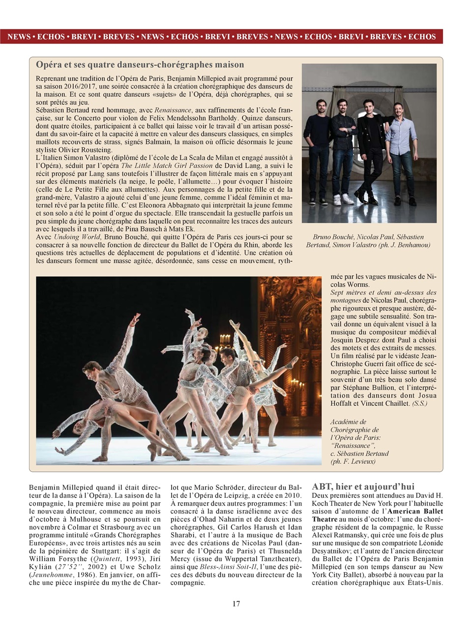 BALLET2000 Édition France Preview Pages