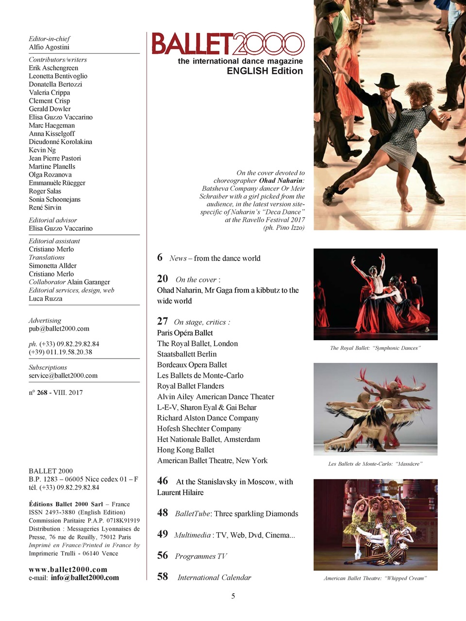 BALLET2000 English Edition Preview Pages