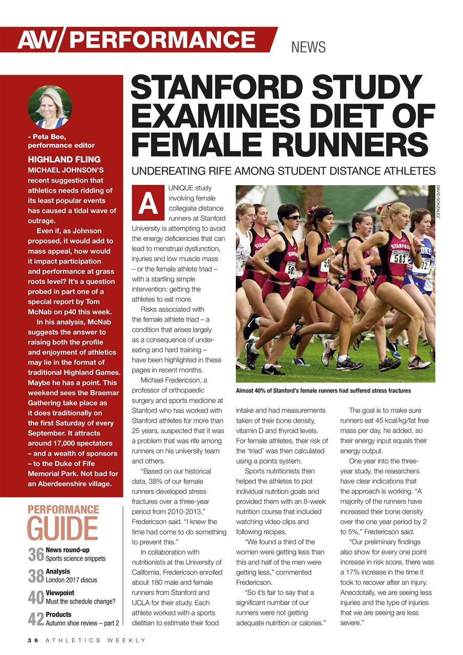 AW – Athletics Weekly Magazine Preview Pages