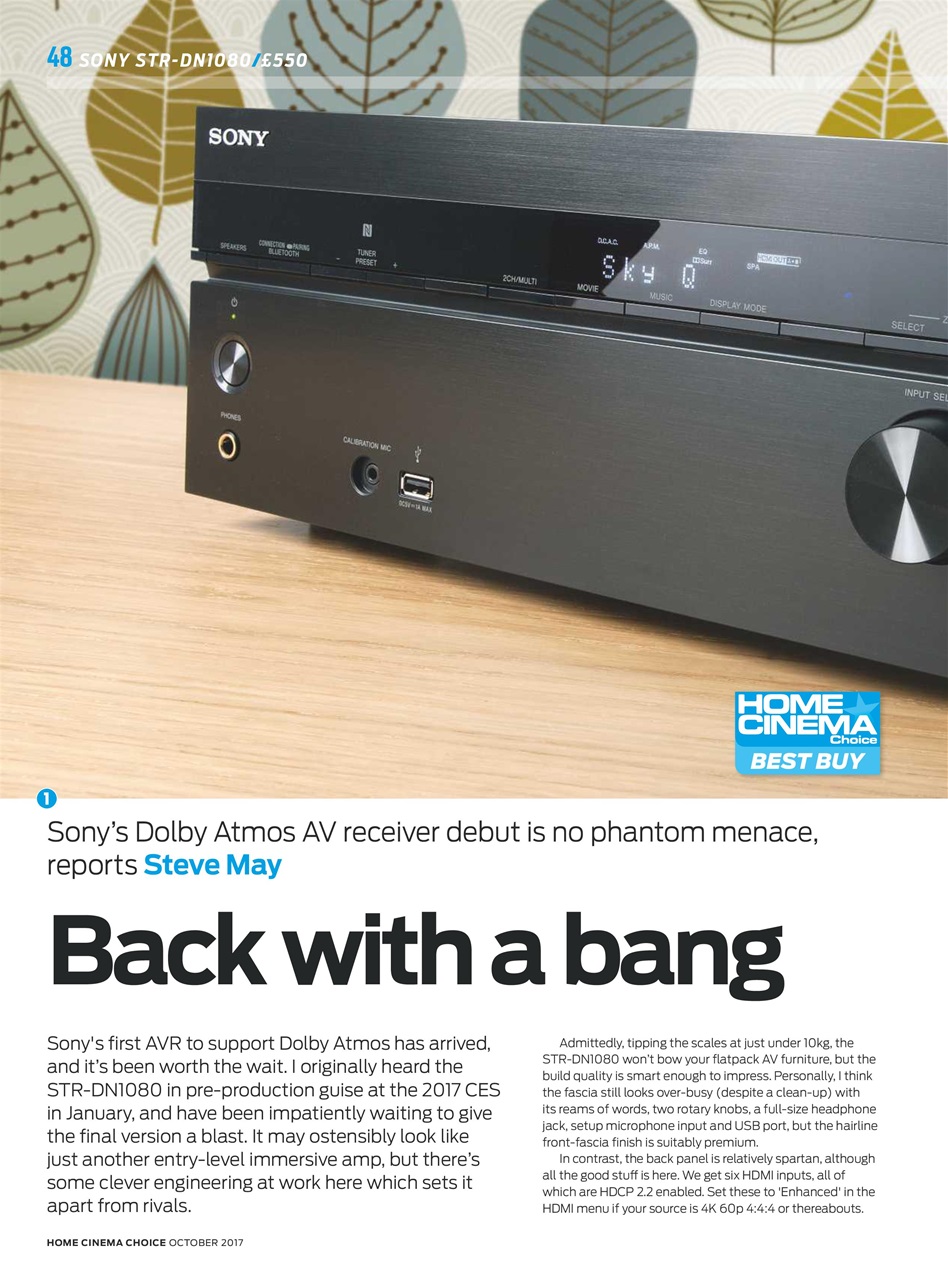 Home Cinema Choice Preview Pages