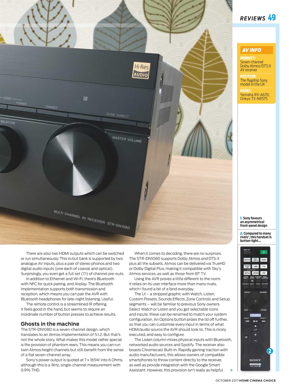 Home Cinema Choice Preview Pages