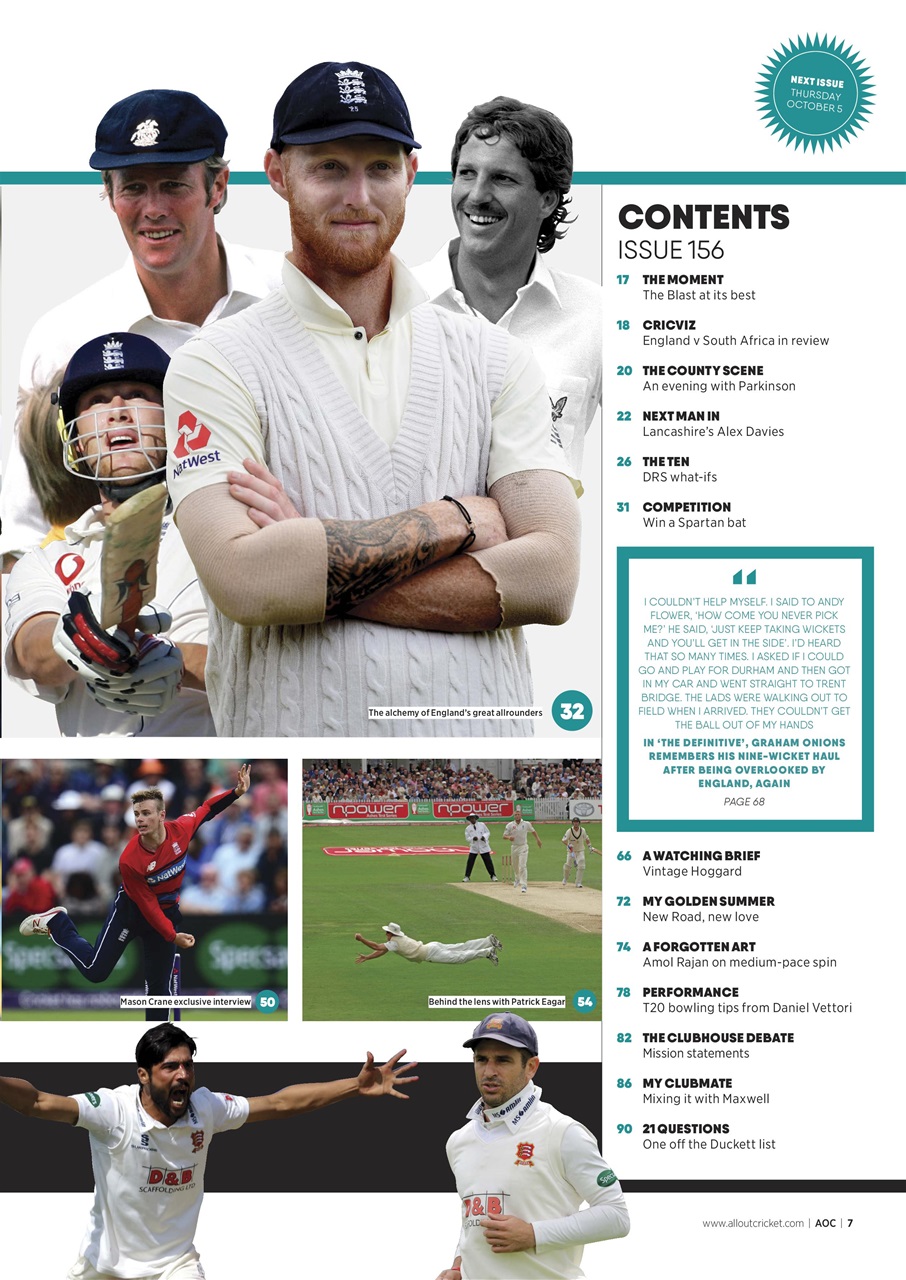 Wisden Cricket Monthly Preview Pages