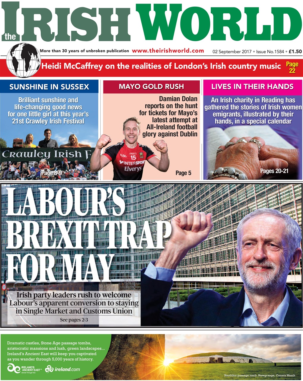 Irish World Preview Pages