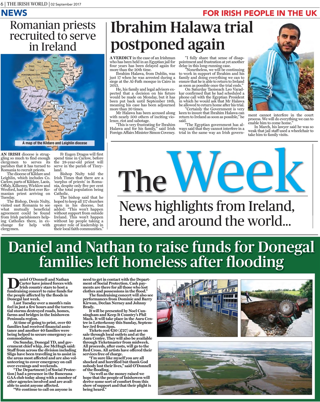 Irish World Preview Pages